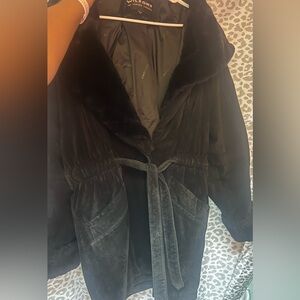 Wilson Black Teddy Jacket for Women